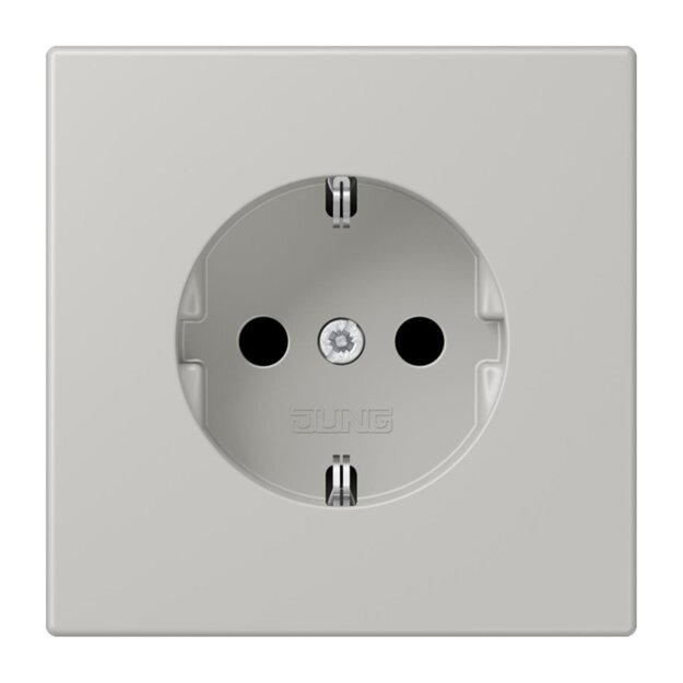 Jung LC1521205 SCHUKO-Steckdose Schraubklemmen LC32013 (Duroplast lackiert) Gris Clair 31 Les Couleurs® Le Corbusier