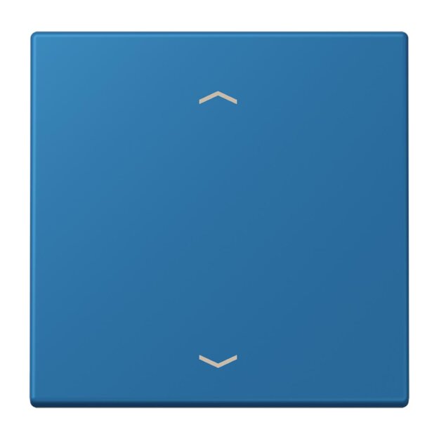 Jung LC1700P211 LB-Management Taster 1-fach mit Pfeilsymbolen LC32030 Bleu Céruléen 31 Les Couleurs® Le Corbusier