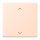 Jung LC1700P228 LB-Management Taster 1-fach mit Pfeilsymbolen LC32091 Rose Pâle Les Couleurs® Le Corbusier
