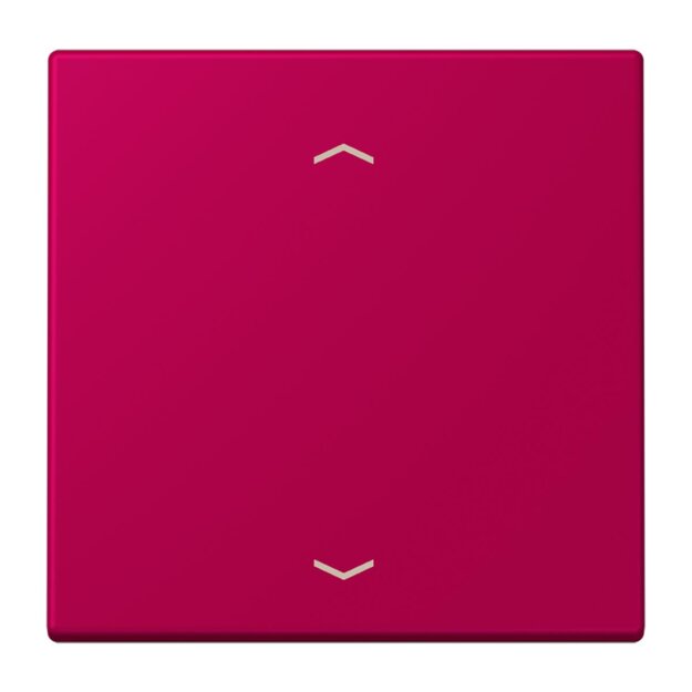 Jung LC1700P230 LB-Management Taster 1-fach mit Pfeilsymbolen LC32101 Rouge Rubia Les Couleurs® Le Corbusier