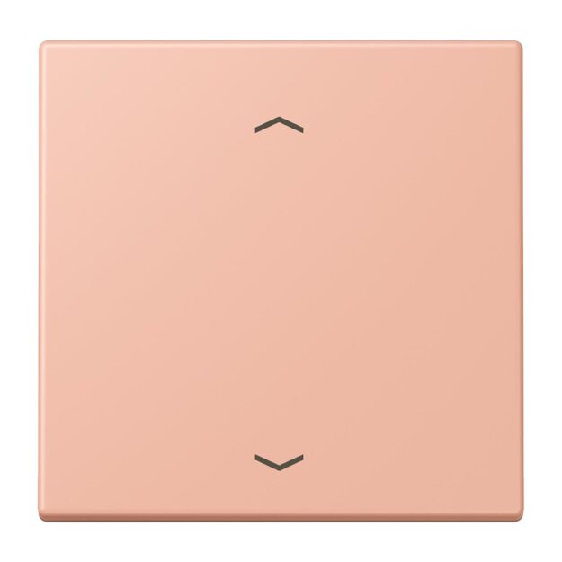 Jung LC1700P231 LB-Management Taster 1-fach mit Pfeilsymbolen LC32102 Rose Clair Les Couleurs® Le Corbusier