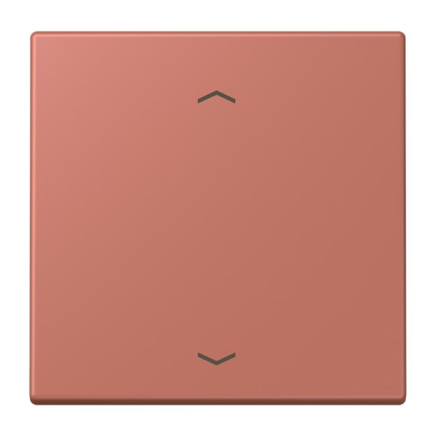 Jung LC1700P236 LB-Management Taster 1-fach mit Pfeilsymbolen LC32121 Terre Sienne Brique Les Couleurs® Le Corbusier