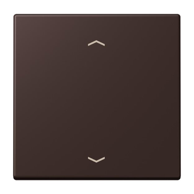 Jung LC1700P252 LB-Management Taster 1-fach mit Pfeilsymbolen LC4320J Terre D’Ombre Brûlée 59 Les Couleurs® Le Corbusier