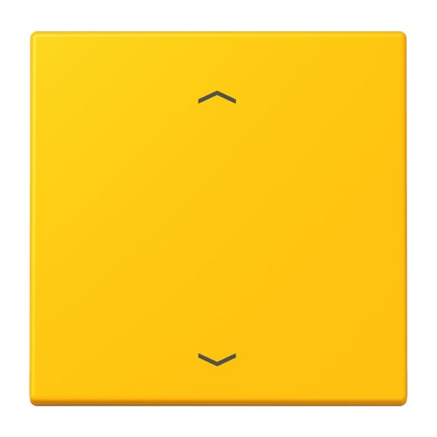 Jung LC1700P263 LB-Management Taster 1-fach mit Pfeilsymbolen LC4320W Le Jaune Vif Les Couleurs® Le Corbusier