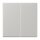 Jung LC1702205 LB-Management Taster 2-fach LC32013 (Duroplast lackiert) Gris Clair 31 Les Couleurs® Le Corbusier