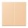 Jung LC1702237 LB-Management Taster 2-fach LC32122 (Duroplast lackiert) Terre Sienne Claire 31 Les Couleurs® Le Corbusier