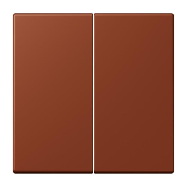 Jung LC1702247 LB-Management Taster 2-fach LC4320D (Duroplast lackiert) Terre Sienne Brûlée 59 Les Couleurs® Le Corbusier