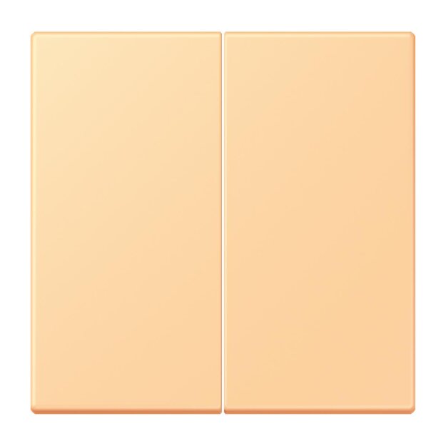 Jung LC1702258 LB-Management Taster 2-fach LC4320P (Duroplast lackiert) Terre Sienne Claire 59 Les Couleurs® Le Corbusier