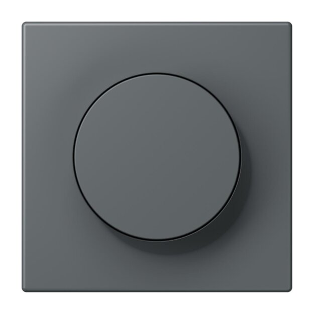 Jung LC1740202 Abdeckung mit Drehknopf LC32010 (Duroplast lackiert) Gris Foncé 31 Les Couleurs® Le Corbusier