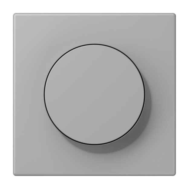 Jung LC1740204 Abdeckung mit Drehknopf LC32012 (Duroplast lackiert) Gris Moyen Les Couleurs® Le Corbusier