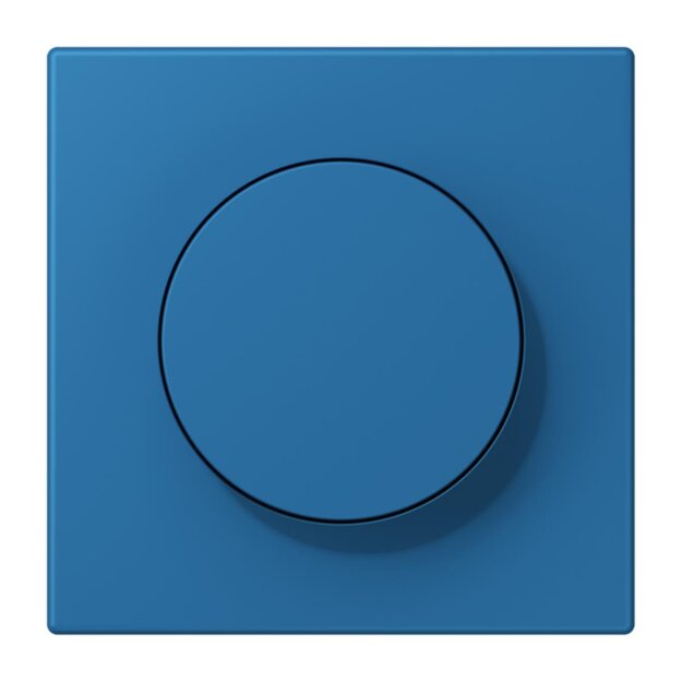 Jung LC1740211 Abdeckung mit Drehknopf LC32030 (Duroplast lackiert) Bleu Céruléen 31 Les Couleurs® Le Corbusier