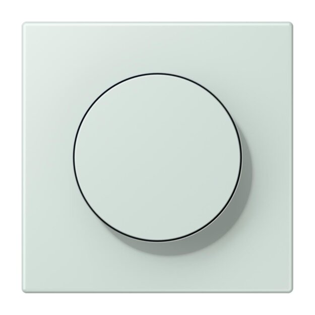 Jung LC1740215 Abdeckung mit Drehknopf LC32034 (Duroplast lackiert) Céruléen Pale Les Couleurs® Le Corbusier