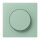 Jung LC1740217 Abdeckung mit Drehknopf LC32041 (Duroplast lackiert) Vert Anglais Clair Les Couleurs® Le Corbusier