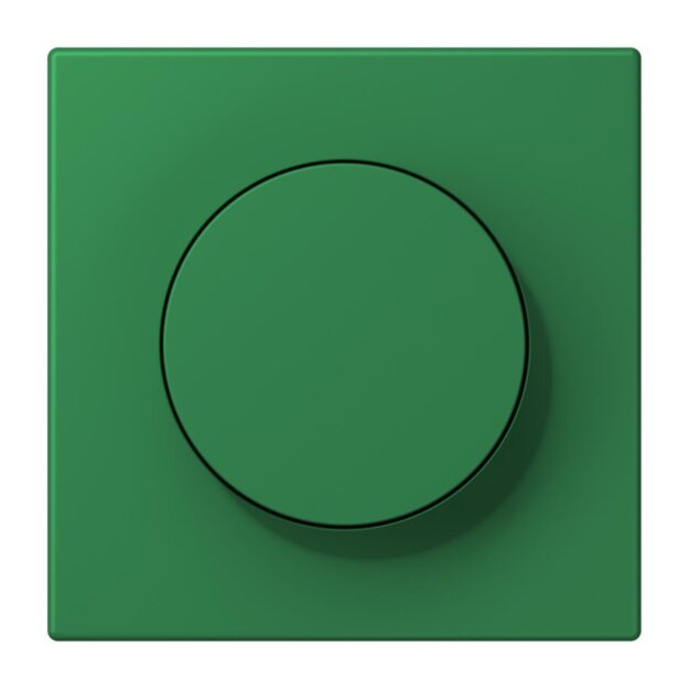 Jung LC1740219 Abdeckung mit Drehknopf LC32050 (Duroplast lackiert) Vert Foncé Les Couleurs® Le Corbusier