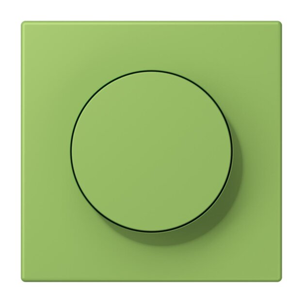 Jung LC1740220 Abdeckung mit Drehknopf LC32051 (Duroplast lackiert) Vert 31 Les Couleurs® Le Corbusier