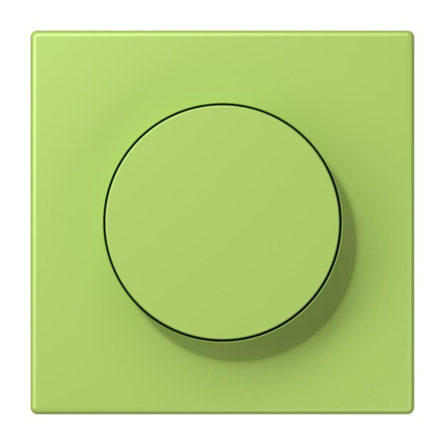 Jung LC1740221 Abdeckung mit Drehknopf LC32052 (Duroplast lackiert) Vert Clair Les Couleurs® Le Corbusier