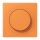 Jung LC1740225 Abdeckung mit Drehknopf LC32081 (Duroplast lackiert) Orange Clair Les Couleurs® Le Corbusier