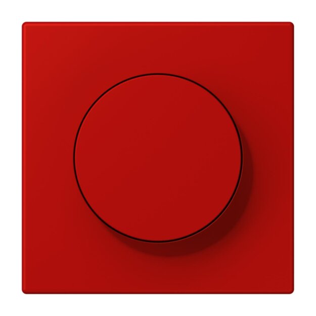 Jung LC1740227 Abdeckung mit Drehknopf LC32090 (Duroplast lackiert) Rouge Vermillon 31 Les Couleurs® Le Corbusier