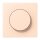 Jung LC1740228 Abdeckung mit Drehknopf LC32091 (Duroplast lackiert) Rose Pâle Les Couleurs® Le Corbusier