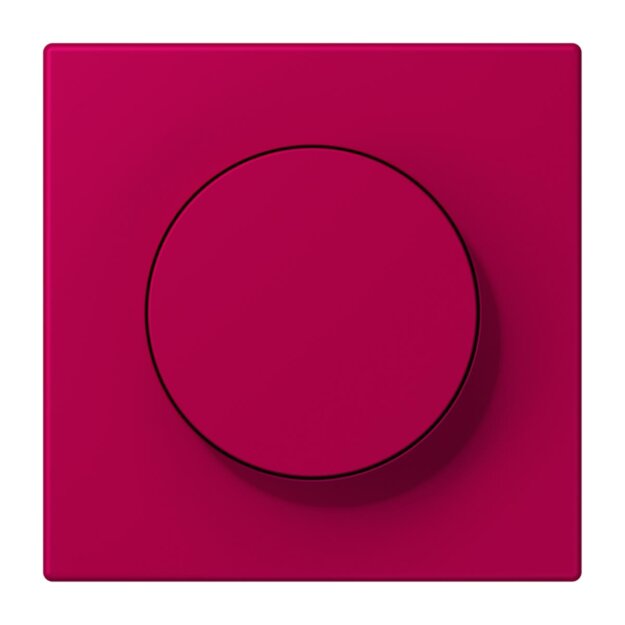 Jung LC1740230 Abdeckung mit Drehknopf LC32101 (Duroplast lackiert) Rouge Rubia Les Couleurs® Le Corbusier