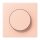 Jung LC1740234 Abdeckung mit Drehknopf LC32112 (Duroplast lackiert) LOcre Rouge Clair Les Couleurs® Le Corbusier