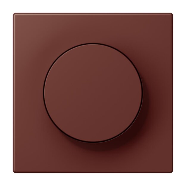 Jung LC1740235 Abdeckung mit Drehknopf LC32120 (Duroplast lackiert) Terre Sienne Brûlée 31 Les Couleurs® Le Corbusier