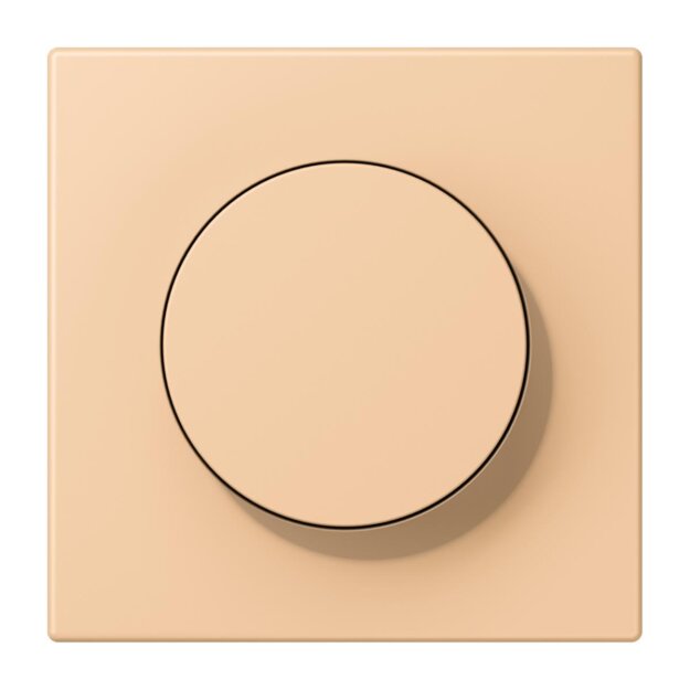 Jung LC1740237 Abdeckung mit Drehknopf LC32122 (Duroplast lackiert) Terre Sienne Claire 31 Les Couleurs® Le Corbusier