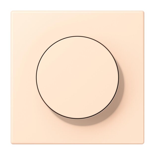 Jung LC1740238 Abdeckung mit Drehknopf LC32123 (Duroplast lackiert) Terre Sienne Pâle Les Couleurs® Le Corbusier
