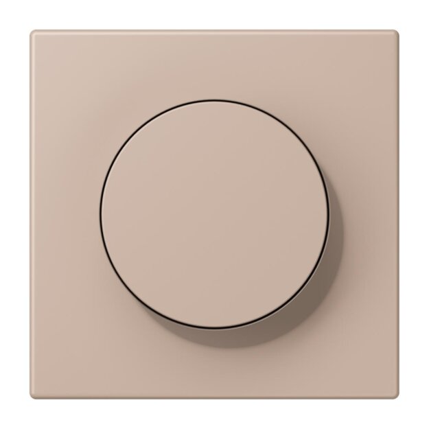 Jung LC1740240 Abdeckung mit Drehknopf LC32131 (Duroplast lackiert) Ombre Brûlée Claire Les Couleurs® Le Corbusier
