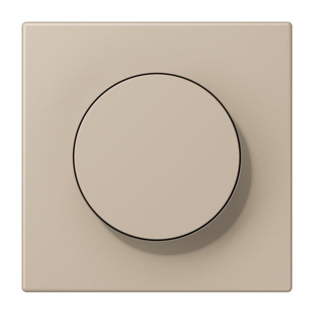 Jung LC1740243 Abdeckung mit Drehknopf LC32142 (Duroplast lackiert) Ombre Naturelle Claire Les Couleurs® Le Corbusier