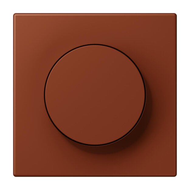 Jung LC1740247 Abdeckung mit Drehknopf LC4320D (Duroplast lackiert) Terre Sienne Brûlée 59 Les Couleurs® Le Corbusier