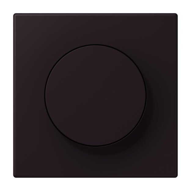 Jung LC1740248 Abdeckung mit Drehknopf LC4320E (Duroplast lackiert) Noir DIvoire Les Couleurs® Le Corbusier