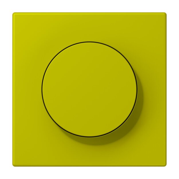 Jung LC1740249 Abdeckung mit Drehknopf LC4320F (Duroplast lackiert) Vert Olive Vif Les Couleurs® Le Corbusier