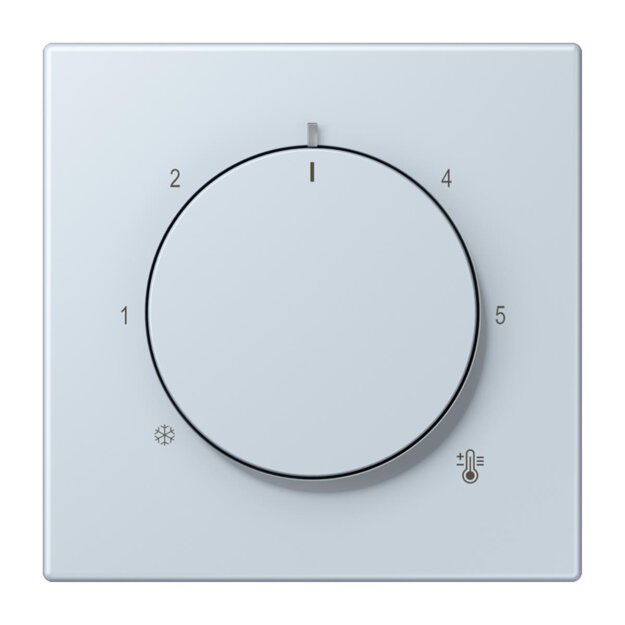 Jung LC1749BF209 Abdeckung für Thermostat LC32023 (Thermoplast lackiert) Outremer Pale Les Couleurs® Le Corbusier