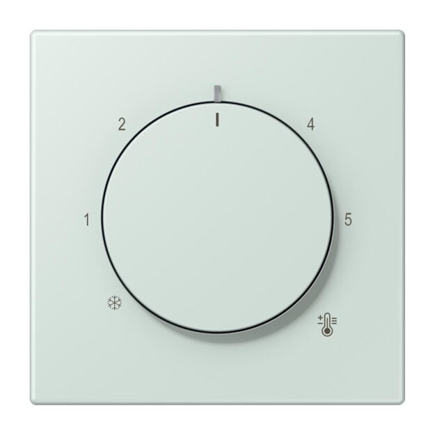 Jung LC1749BF215 Abdeckung für Thermostat LC32034 (Thermoplast lackiert) Céruléen Pale Les Couleurs® Le Corbusier
