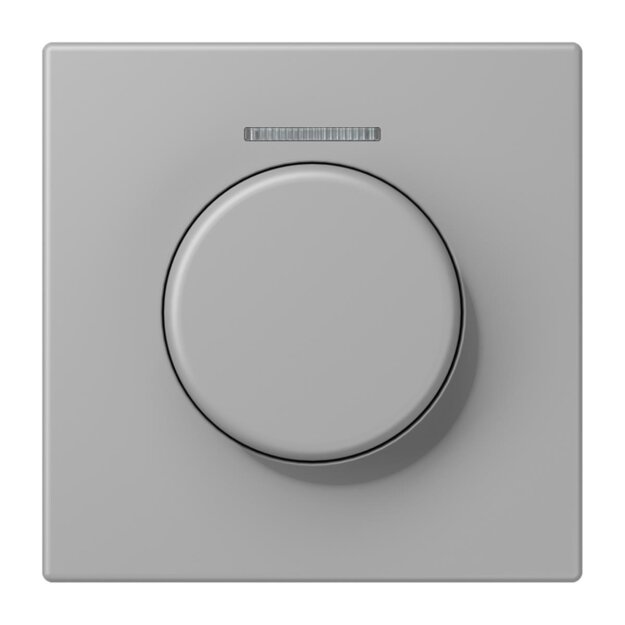 Jung LC1940KO5204 Abdeckung mit Lichtleiter für KNX Drehsensor LC32012 (Duroplast lackiert) Gris Moyen Les Couleurs® Le Corbusier