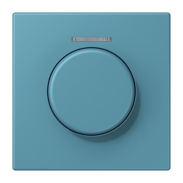Jung LC1940KO5212 Abdeckung mit Lichtleiter für KNX Drehsensor LC32031 (Duroplast lackiert) Céruléen Vif Les Couleurs® Le Corbusier