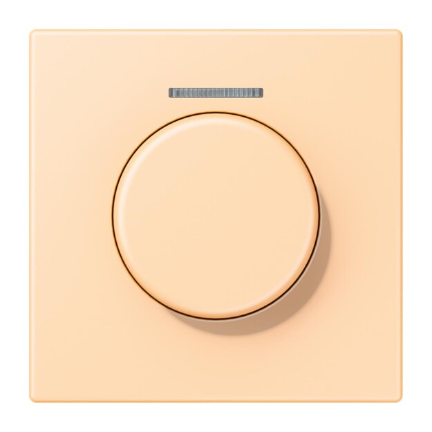 Jung LC1940KO5223 Abdeckung mit Lichtleiter für KNX Drehsensor LC32060 (Duroplast lackiert) Ocre Les Couleurs® Le Corbusier