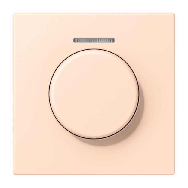 Jung LC1940KO5228 Abdeckung mit Lichtleiter für KNX Drehsensor LC32091 (Duroplast lackiert) Rose Pâle Les Couleurs® Le Corbusier
