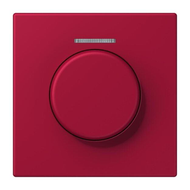 Jung LC1940KO5229 Abdeckung mit Lichtleiter für KNX Drehsensor LC32100 (Duroplast lackiert) Rouge Carmin Les Couleurs® Le Corbusier