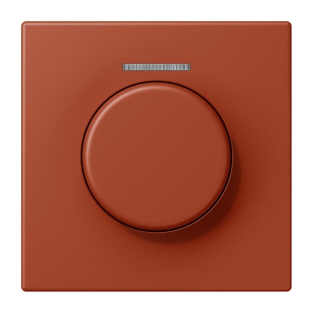Jung LC1940KO5232 Abdeckung mit Lichtleiter für KNX Drehsensor LC32110 (Duroplast lackiert) LOcre Rouge Les Couleurs® Le Corbusier
