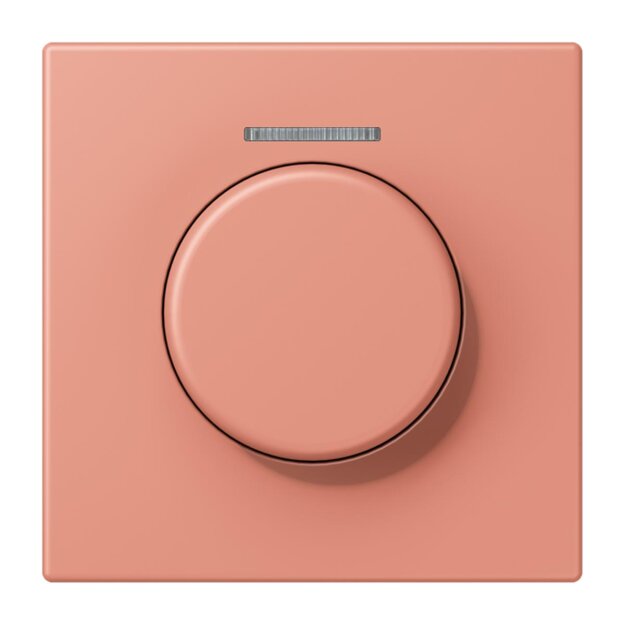 Jung LC1940KO5233 Abdeckung mit Lichtleiter für KNX Drehsensor LC32111 (Duroplast lackiert) LOcre Rouge Moyen Les Couleurs® Le Corbusier