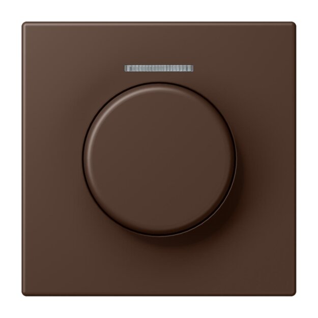 Jung LC1940KO5239 Abdeckung mit Lichtleiter für KNX Drehsensor LC32130 (Duroplast lackiert) Terre DOmbre Brûlée 31 Les Couleurs® Le Corbusier