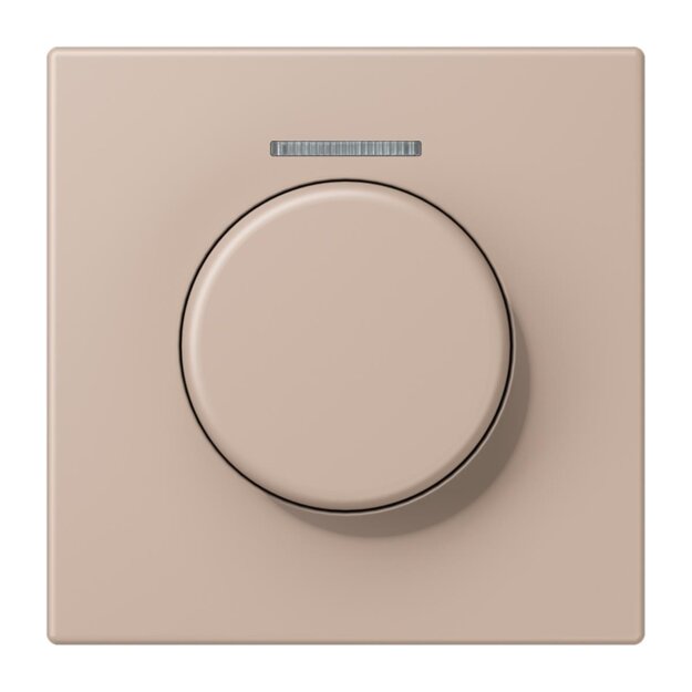 Jung LC1940KO5240 Abdeckung mit Lichtleiter für KNX Drehsensor LC32131 (Duroplast lackiert) Ombre Brûlée Claire Les Couleurs® Le Corbusier