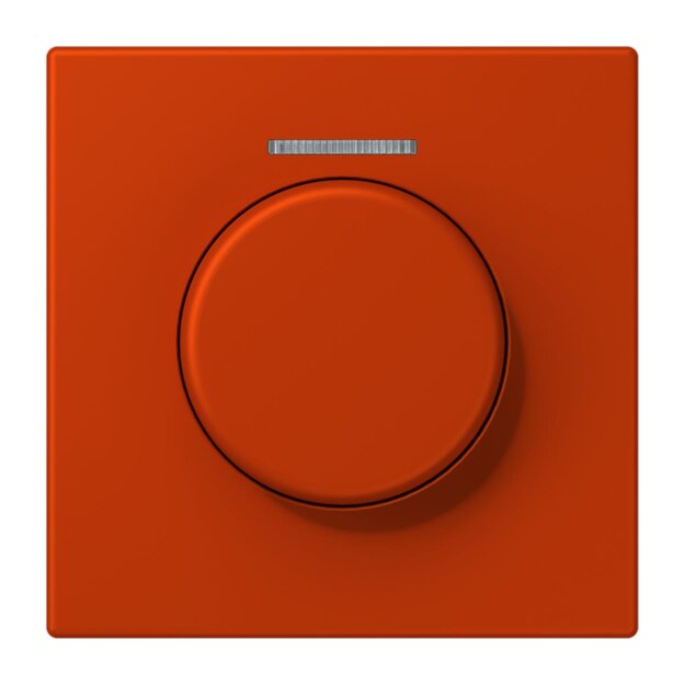 Jung LC1940KO5244 Abdeckung mit Lichtleiter für KNX Drehsensor LC4320A (Duroplast lackiert) Rouge Vermillon 59 Les Couleurs® Le Corbusier