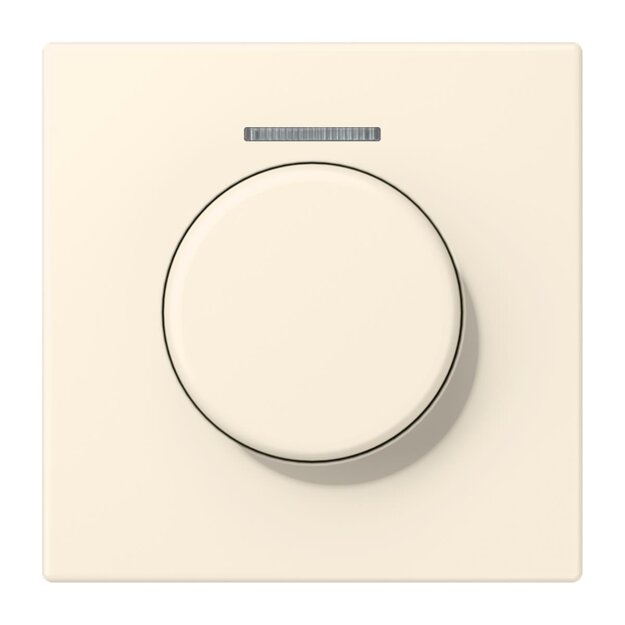 Jung LC1940KO5245 Abdeckung mit Lichtleiter für KNX Drehsensor LC4320B (Duroplast lackiert) Blanc Ivoire Les Couleurs® Le Corbusier