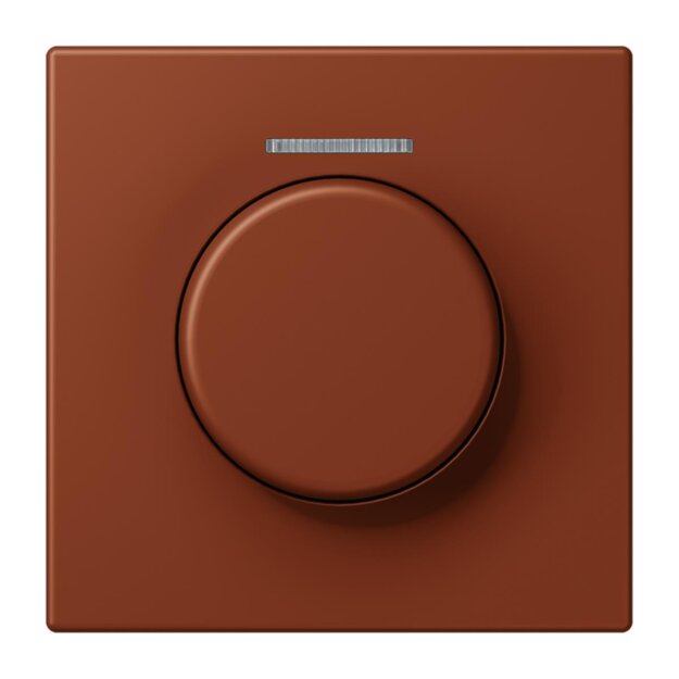 Jung LC1940KO5247 Abdeckung mit Lichtleiter für KNX Drehsensor LC4320D (Duroplast lackiert) Terre Sienne Brûlée 59 Les Couleurs® Le Corbusier