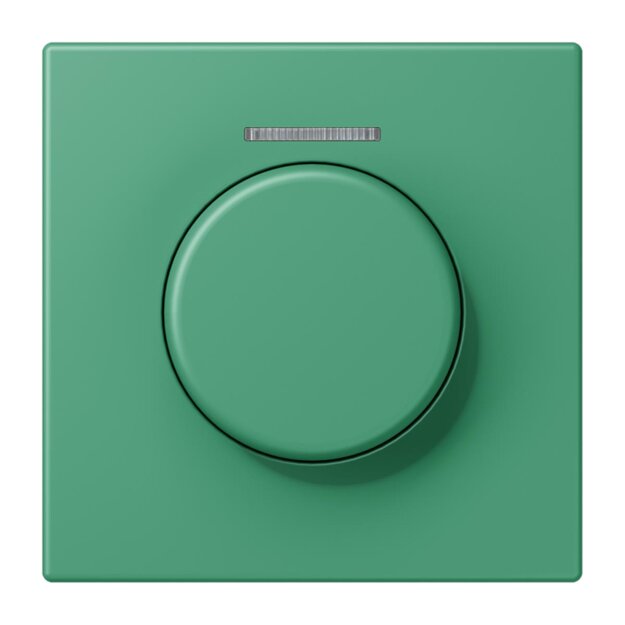 Jung LC1940KO5250 Abdeckung mit Lichtleiter für KNX Drehsensor LC4320G (Duroplast lackiert) Vert 59 Les Couleurs® Le Corbusier