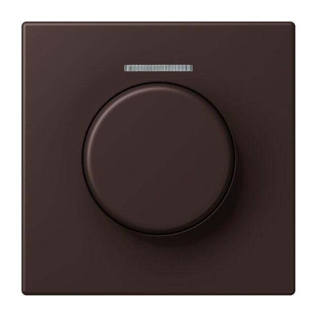 Jung LC1940KO5252 Abdeckung mit Lichtleiter für KNX Drehsensor LC4320J (Duroplast lackiert) Terre D’Ombre Brûlée 59 Les Couleurs® Le Corbusier