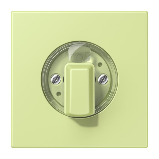 Jung LC1941222 Abdeckung für Drehschalter LC32053 (Duroplast lackiert) Vert Jaune Clair Les Couleurs® Le Corbusier